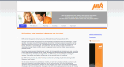Desktop Screenshot of mvr.de