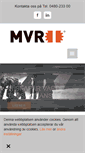 Mobile Screenshot of mvr.se